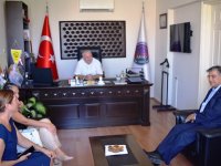 Milletvekili Sındır Aliağa Esnaf ve Sanatkarlar Odasını Ziyaret Etti