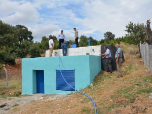 Soma’nın Mahallelerine Sağlıklı Su Depolama Sistemi