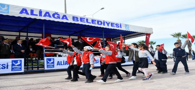 Cumhuriyet Bayramı’nın 94. Yılı Aliağa’da Törenlerle Kutlandı