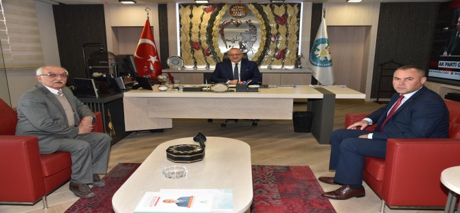 MHP Salihli Teşkilatından Başkan Ergün’e Ziyaret