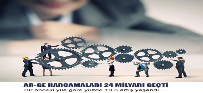 Ar-ge Harcamaları 24 Milyarı Geçti