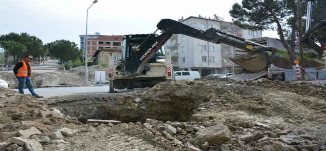 Gördes Aat İçin Kanalizasyon Hattı