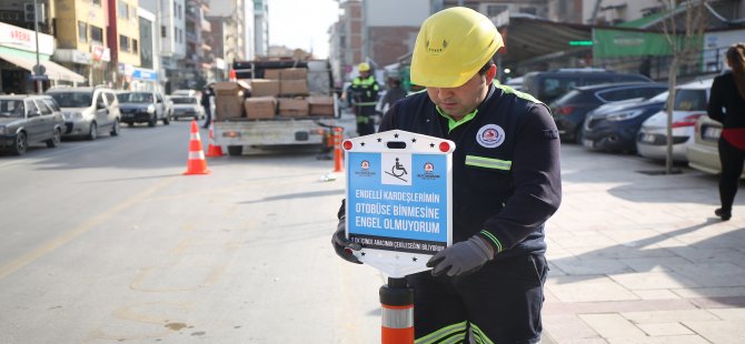 Büyükşehir'den Hatalı Parklara Mesajlı Uyarı