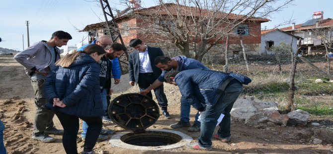 Ayvaalan’da Altyapı Çalışmaları Devam Ediyor