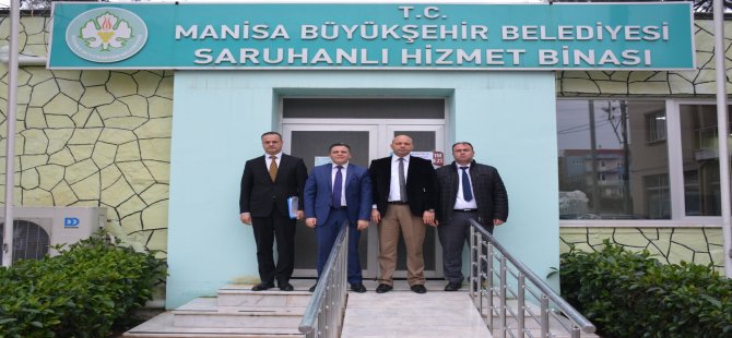 Saruhanlı Ve Gölmarmara’ya Hizmet Ziyareti