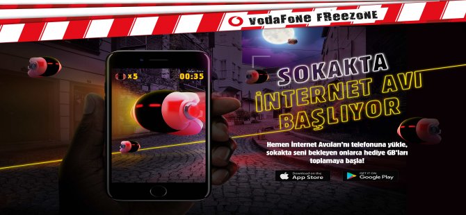 Vodafone’lu “İnternet Avcısı” Oynadıkça kazanıyor