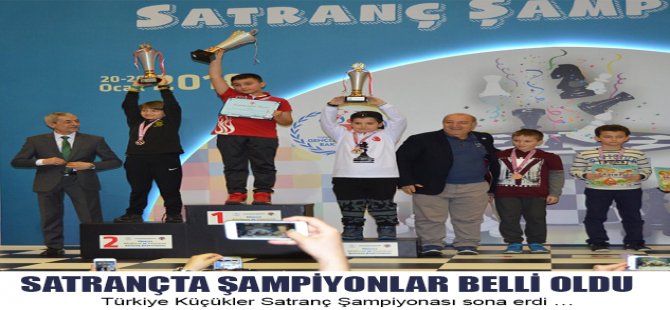 Satrançta Şampiyonlar Belli Oldu