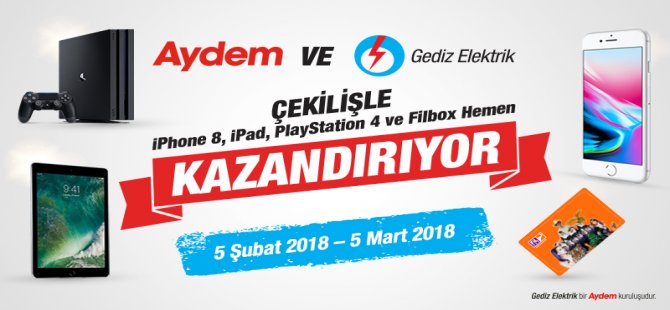 Aydem ve Gediz Elektrik Hemen Kazandırıyor