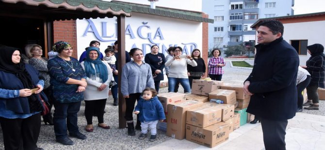 Aliağalı Kadınlardan Afrin’deki Mehmetçik’e Destek