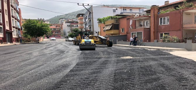 Altyapı Tamamlandı Asfalt Çalışması Başladı