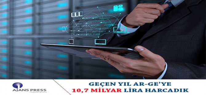 Geçen Yıl Ar-Ge’ye 10,7 Milyar Lira Harcadık