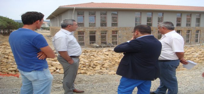 Rektör Acer, Gökçeada Yüksekokulu Yeni Binasını Ziyaret Etti