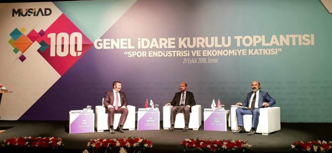 Sporun Ekonomiye Katkısı MÜSİAD İzmir’de Ele Alındı