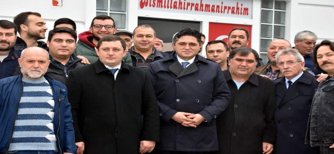 Aliağa Belediye Başkanı Serkan Acar, Şoför Esnafıyla Buluştu