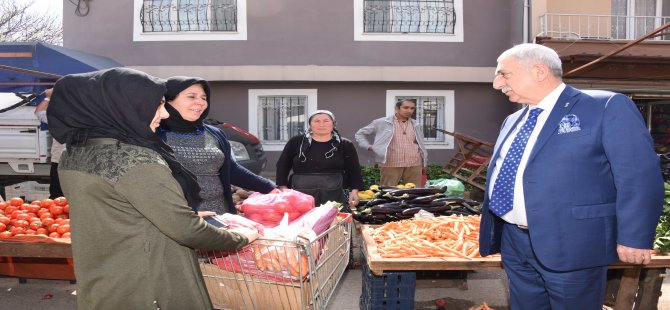 Palandöken, Pazarlarda Tezgah Sayısı Yarı Yarıya Düştü