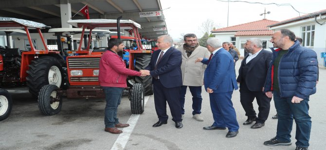 Başkan Osman Zolan'dan Galericiler Sitesine Ziyaret