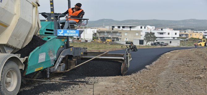 Aliağa Belediyesi Asfalt Seferberliğine Başladı