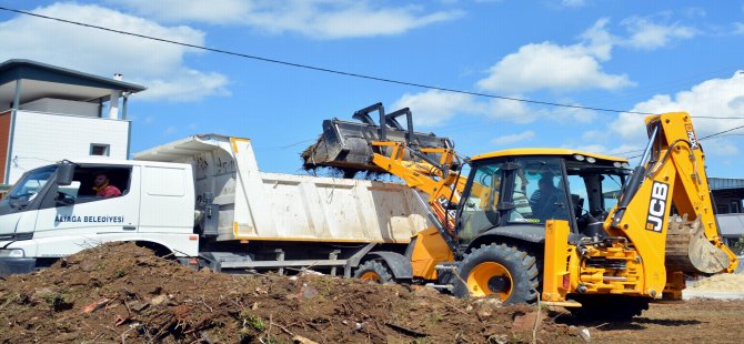 Aliağa Belediyesi Ekipleri Aşağı Şakran Mahallesi’nde