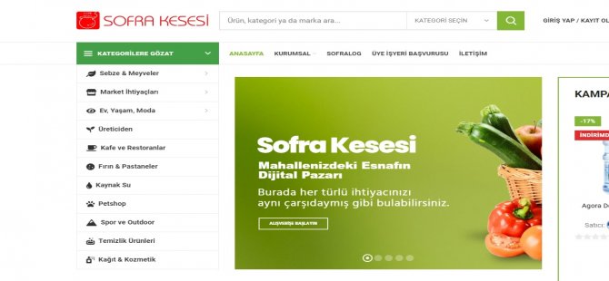 Aliağa’da Bir Dijital Proje Hayata Geçti: Sofrakesesi . Com