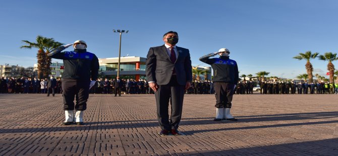 Atatürk Aliağa’da Saygı, Özlem ve Minnetle Anıldı