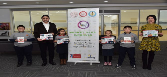 Mehmet Saka Öğrencilerinden eTwinning Projesi