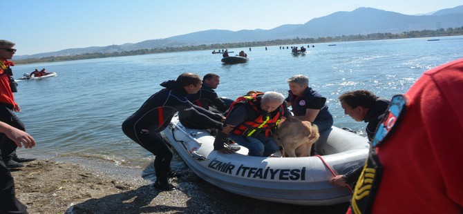 İzmir’de afet tatbikatı