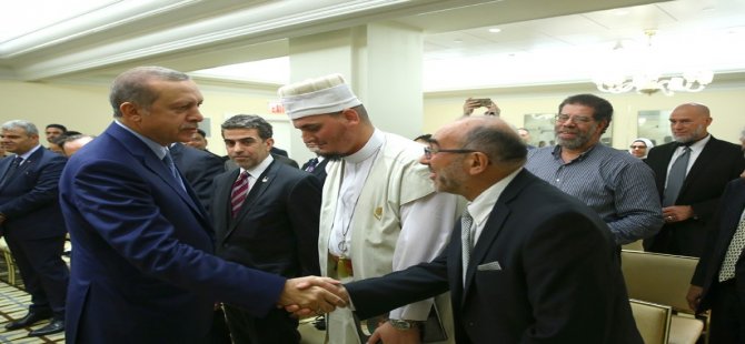 Erdoğan, ABD'deki Müslüman Toplumu Temsilcileriyle Buluştu