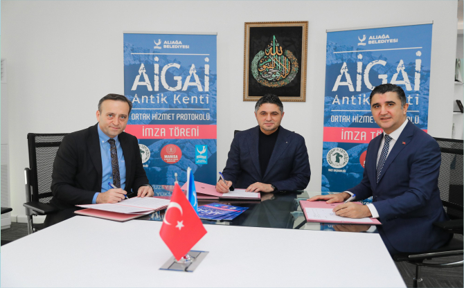 Aliağa Belediyesi Aigai Kazılarını 2024'te de Destekleyecek