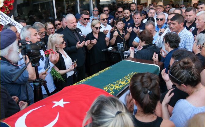 Menemen Belediyesi'nde Tahir Şahin’e son görev
