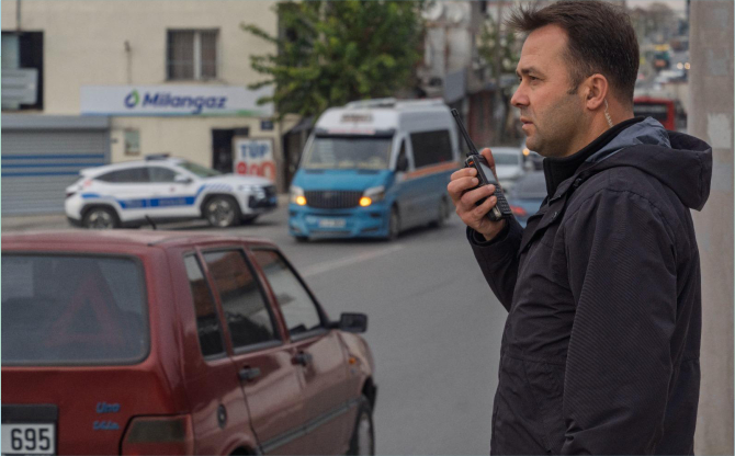 Zabıta, kural tanımayan sürücüleri havadan tespit ediyor