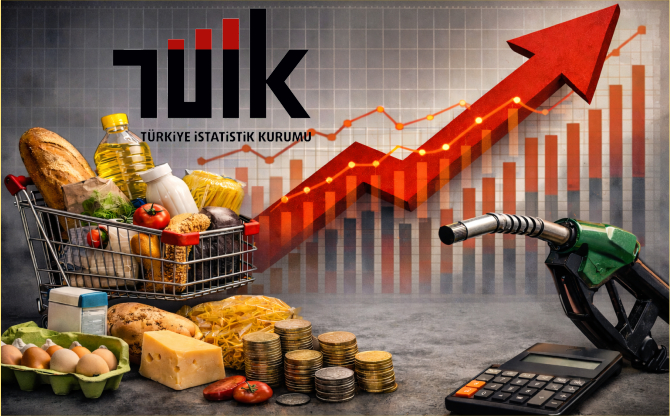 TÜİK Aralık Ayı Enflasyon Verilerini Açıkladı
