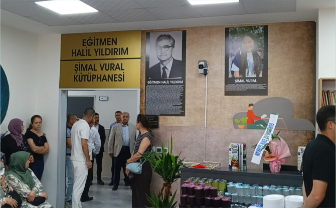 Aliağa Ortaokulu’nda Anlamlı Kütüphane Açılışı