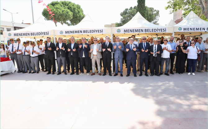 Menemenliler Şehit Kemal Bey'i unutmadı