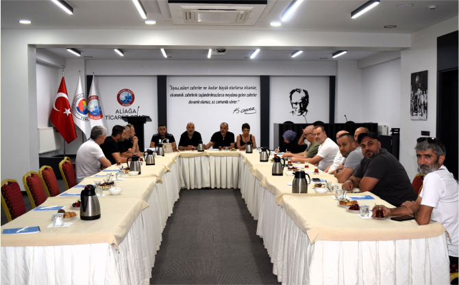 Aliağa'da Fırıncıların Sorunları Masaya Yatırıldı