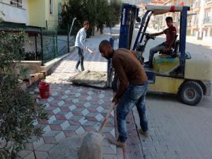 Altınoluk Mahallesi’ne Parke Taşı Hamlesi