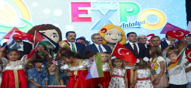 EXPO 2016 Antalya’nın Kapanış Töreni Gerçekleştirildi