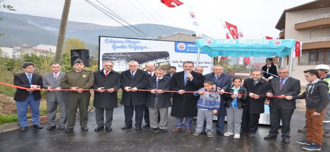 Gemlik’e Bir Spor Salonu Daha