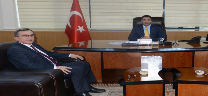 Başkan Erdoğan’ı, SGK Müdürü Mersin Ziyaret Etti