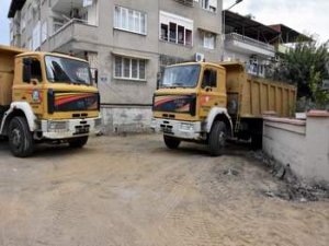 Sokak Sakinlerinin Evlerine Yağmur Suyu Girmeyecek