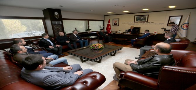 ASKON’dan Başkan Osman Zolan’a ziyaret