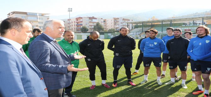 Güzgülü’den Büyükşehir Antrenmanına Ziyaret