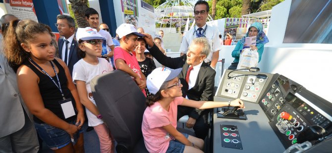 İzmir Metro, Fuar’da Çocukları Bekliyor