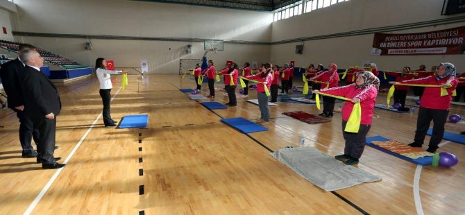 Büyükşehir’den Tüm İlçelere Ücretsiz Spor Kursu