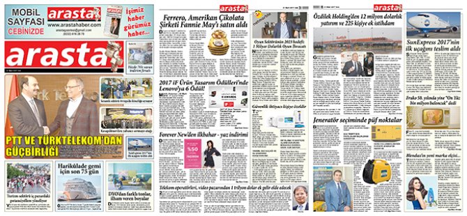 Arasta Gazetesi’nin Yeni Sayısı Çıktı