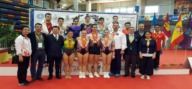 Cimnastik Takımımız İspanya’da Tarih Yazdı