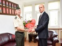 Rektör Çelebi'den Jandarma Komutanına Ziyaret
