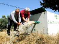 Aktaş Barajı’ndan Ödemiş Ovasına su verildi