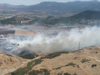Aliağa ve Bayındır'da yangın