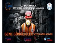 Genç Gönüllüler Afete Hazırlanıyor