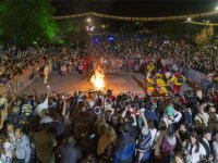 Hıdırellez zamanı Kültürpark'tan yükseldi
